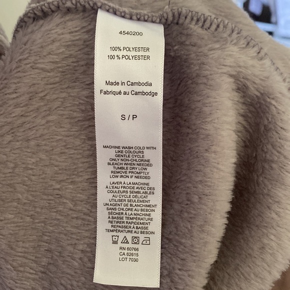 Velvet robe size S - Picture 3 of 4